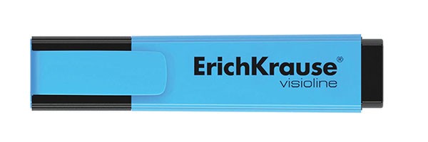 Marker cu clips pentru subliniere text Albastru - imagine 3